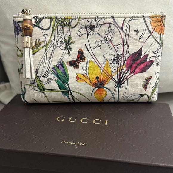 Gucci Floral Print Women's Bag - Multicolor - Picture 1 of 4